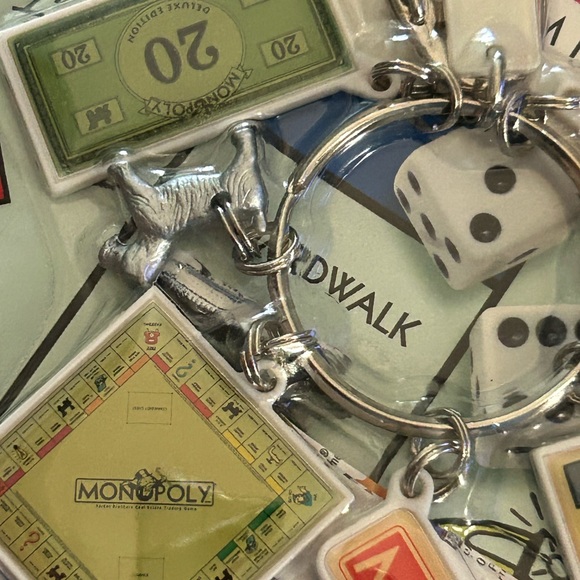Vintage Monopoly Collectible keychain charms - Picture 4 of 5